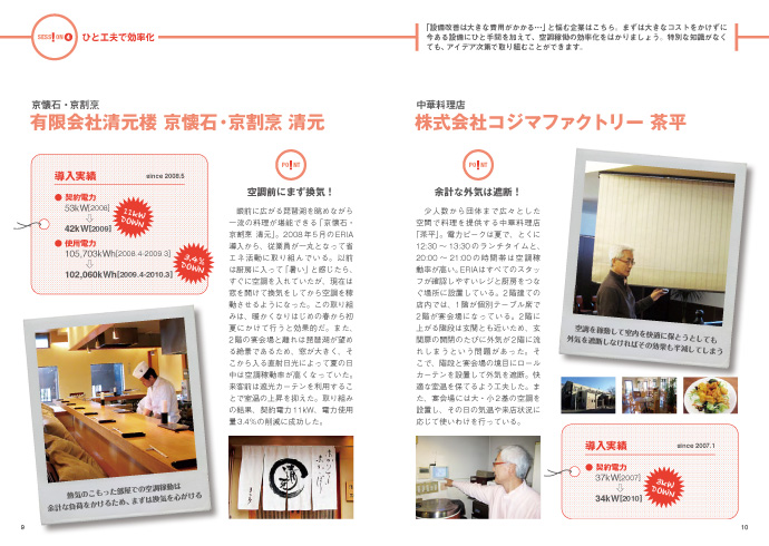 ひと工夫で効率化