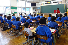 1年生の授業風景