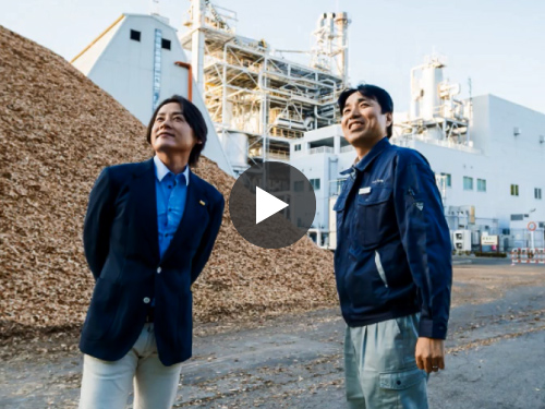 河村隆一さん 訪問!エフオン白河 大信発電所 2016.10.26