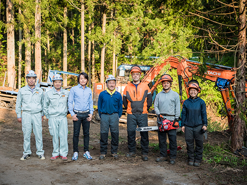 河村隆一の訪問！エコスポット「吾妻森林組合」
