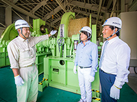 河村隆一の訪問!エコスポット「新潟三面川水系 水力発電所」