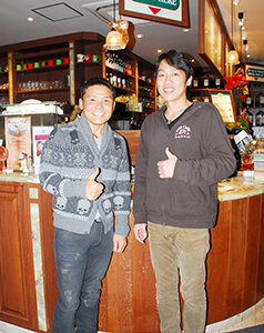 丸山さん、オーナーさん写真