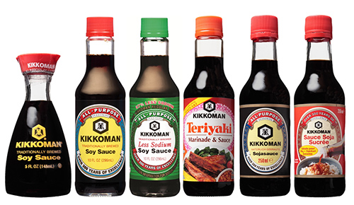 キッコーマンのしょうゆは、世界100カ国以上の食卓に置かれている。