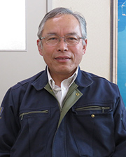 専務取締役の潮栄次さん