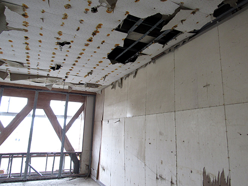 津波の脅威をそのままの形で将来に伝えるため荒浜小学校は震災遺構として整備され一般公開されている。